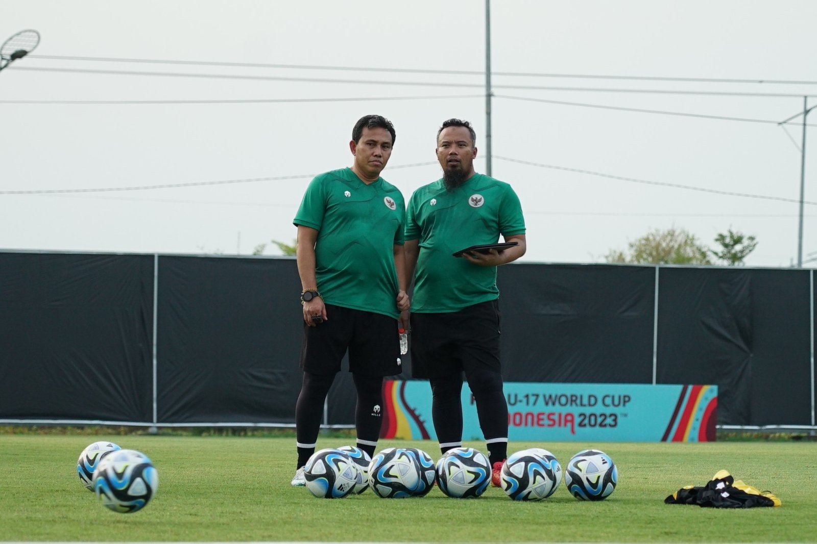 Pelatih Timnas Indonesia U-17, Bima sakti. Foto : PSSI