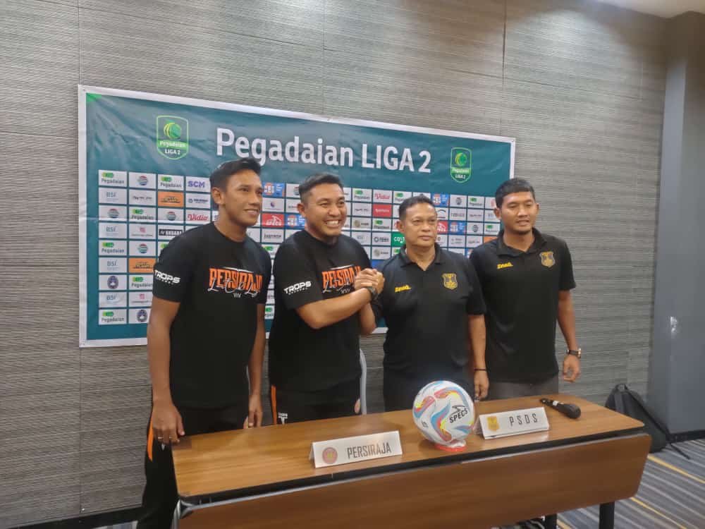 Konferensi Pers jelang laga Persiraja Banda Aceh melawan PSDS Deli Serdang, pada hari Minggu, 10 Desember 2023, di Hotel Kryad Muraya, Banda Aceh.