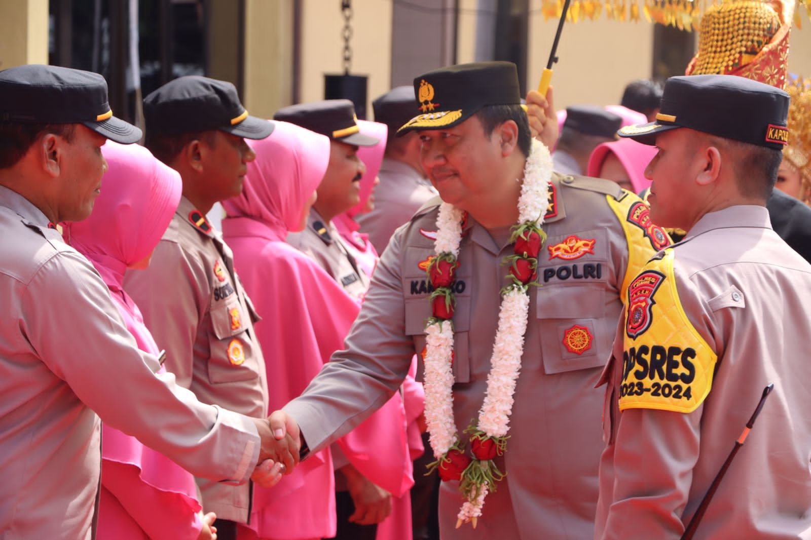 Kapolda Aceh, Achmad Kartiko melakukan kunjungan kerja (Kunker) di Polres Sabang, Kamis, 14 Desember 2023. Foto : Humas Polda Aceh