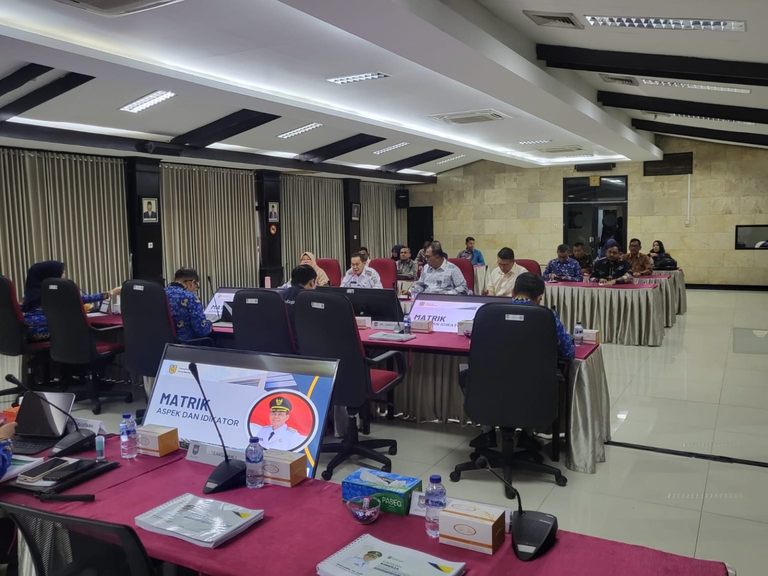 Pj Wali Kota Banda Aceh Amiruddin kembali mengikuti evaluasi kinerja penjabat kepala daerah di Inspektorat Jenderal Kemendagri RI, Jakarta, Rabu, 17 Januari 2024.