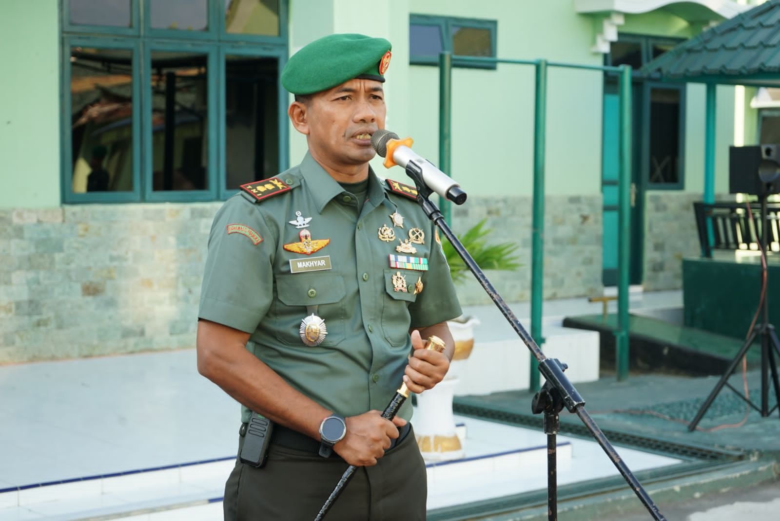 Dandim 0103/Aceh Utara Letkol Kav Makhyar S.T.,M.M.,M.H.I.