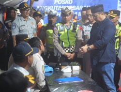 Kapolda Aceh Memimpin Pengecekan Kesiapan Mudik Lebaran di Terminal Batoh