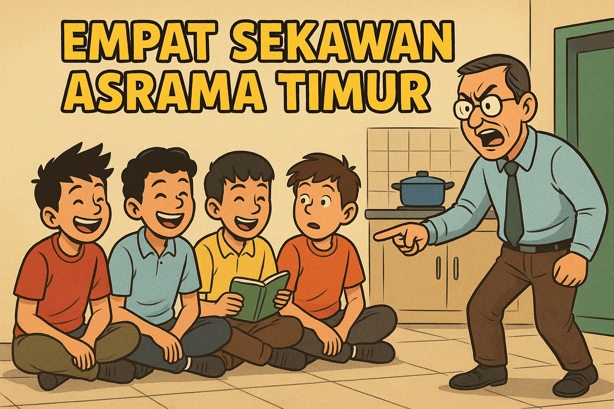 CERPEN Empat Sekawan Asrama Timur