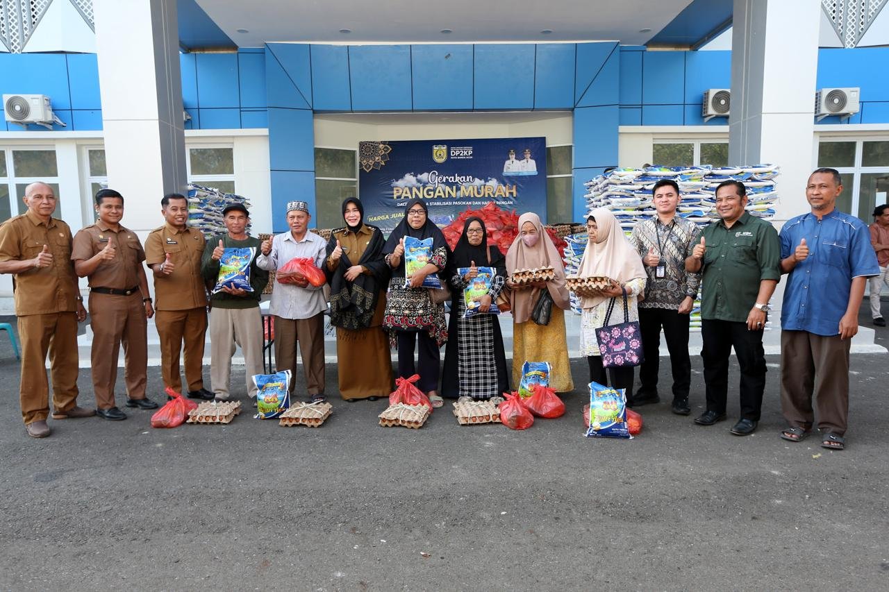 Wali Kota Illiza Pastikan Harga Pangan Terkendali