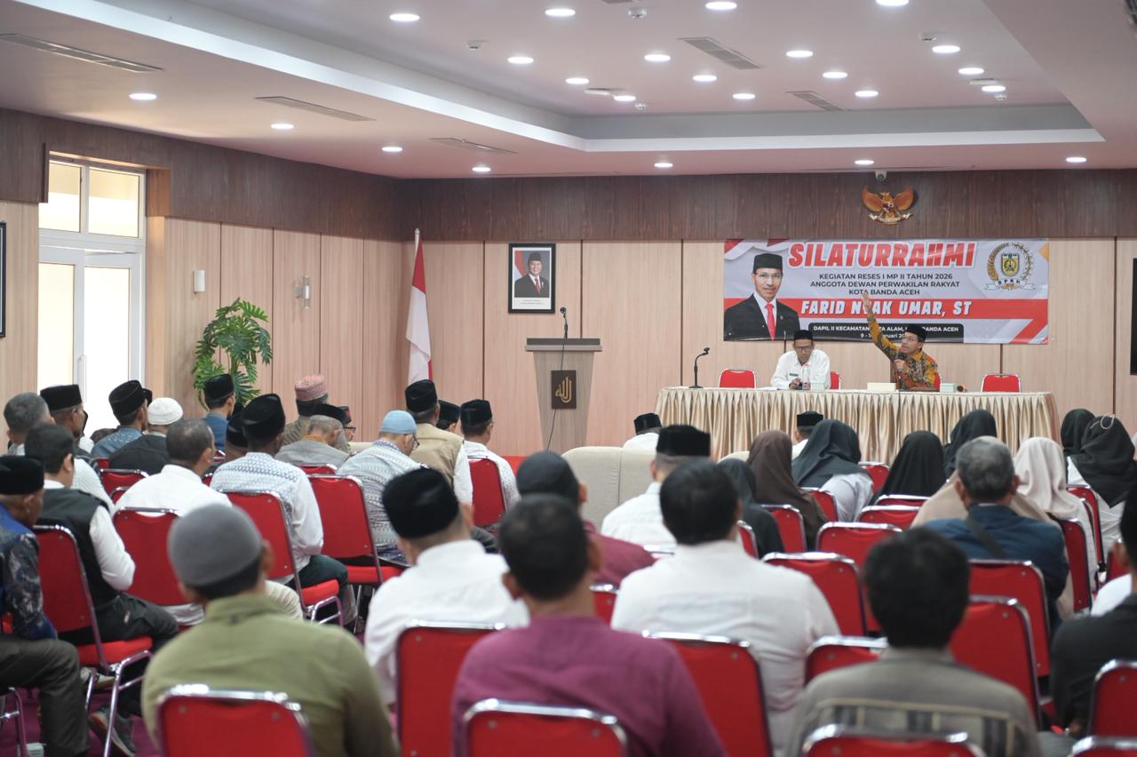 Reses Anggota DPRK Banda Aceh Farid Nyak Umar