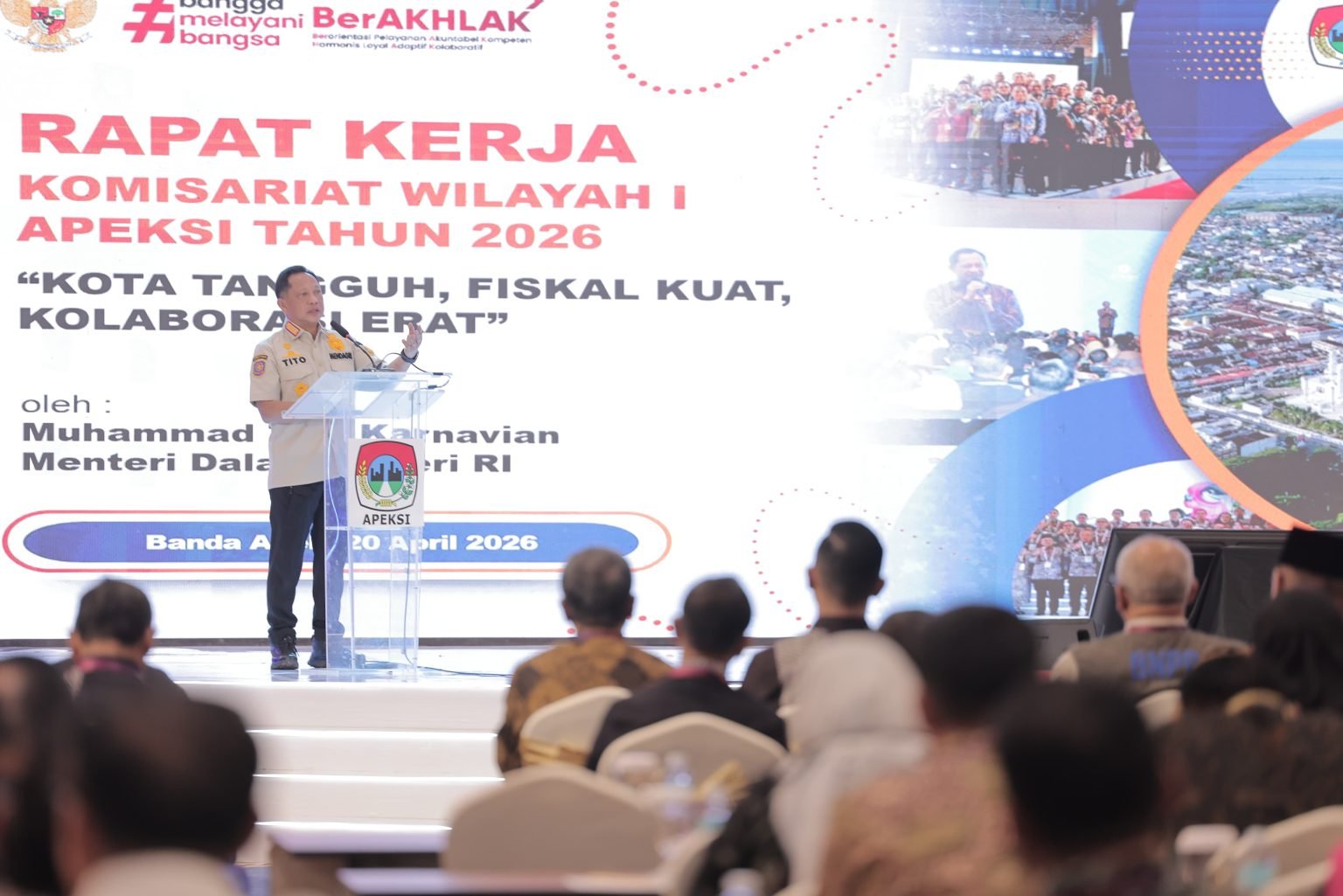 Raker Komwil I Apeksi: Konsolidasi Kota Hadapi Tekanan Fiskal dan Ancaman Iklim