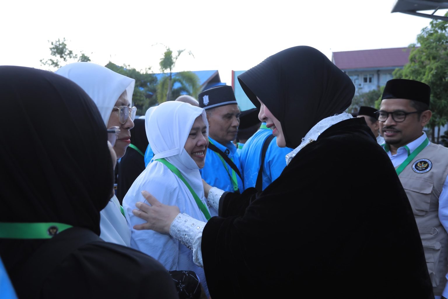Illiza Melepas Keberangkatan 287 JCH Kloter I Banda Aceh