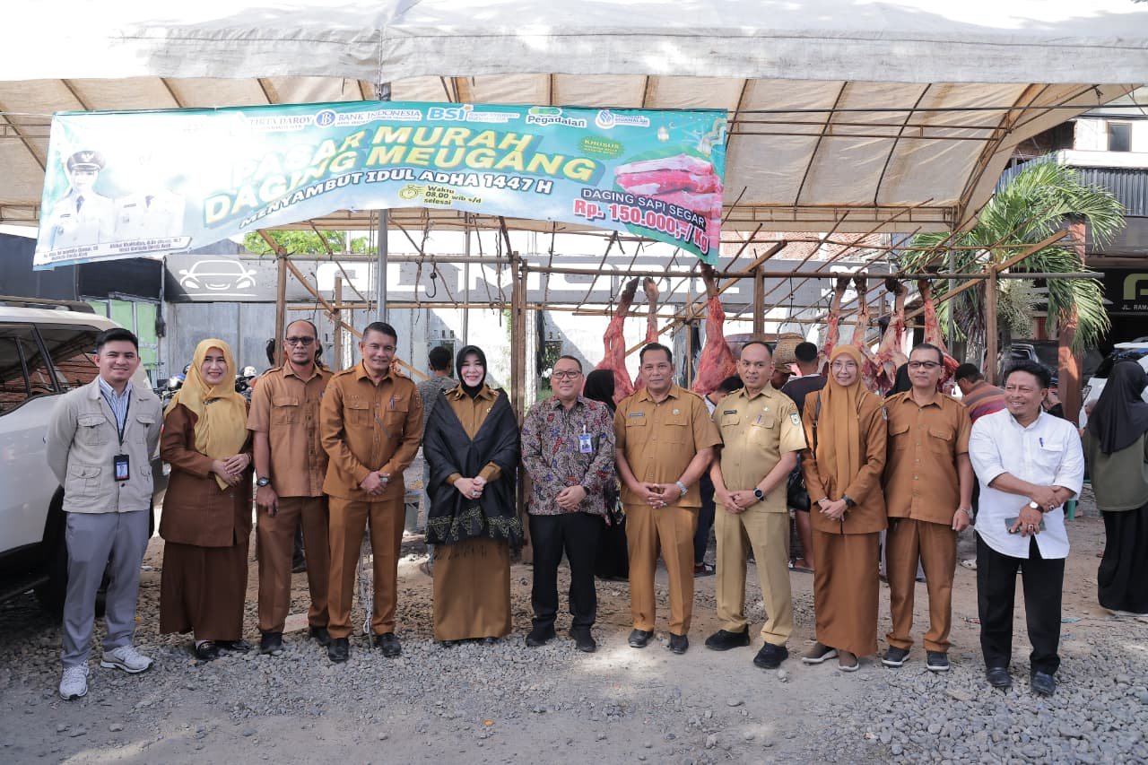 Pemko Banda Aceh kembali Gelar Pasar Murah Daging Meugang
