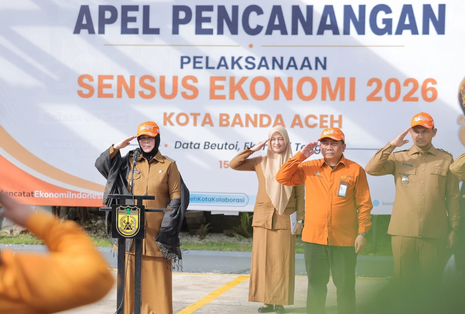 Illiza Pimpin Apel Pencanangan Sensus Ekonomi 2026
