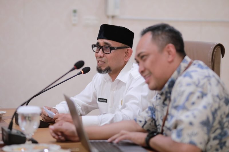 Sekda Jalaluddin Terima Kunjungan Tim BRIN di Pendopo
