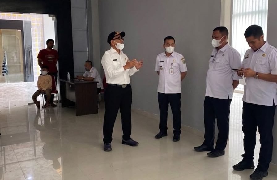Sekda Jalaluddin Tinjau Pembangunan BAA, Progres Capai 10 Persen